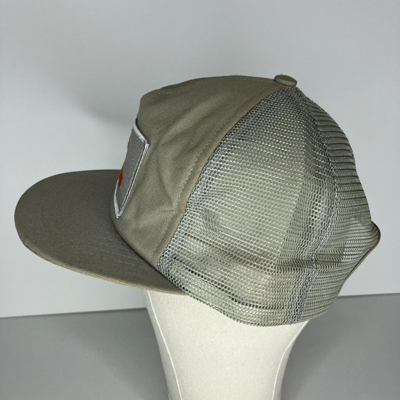 Vintage International Trucks Snapback Made in USA Gray Mesh Trucker Patch Hat - Picture 5 of 9